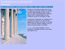 Tablet Screenshot of bookmanlaw.net